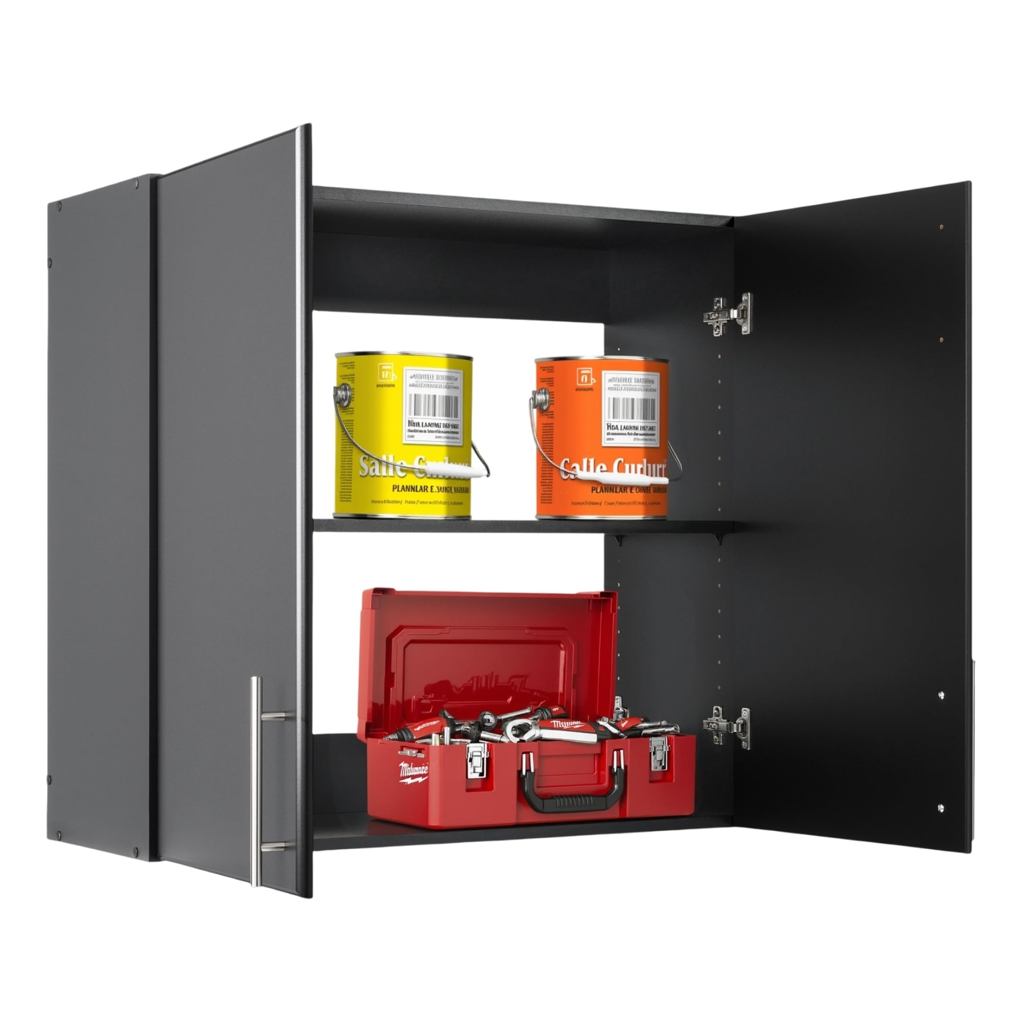 Prepac Elite 32 inch Wall Cabinet, Black