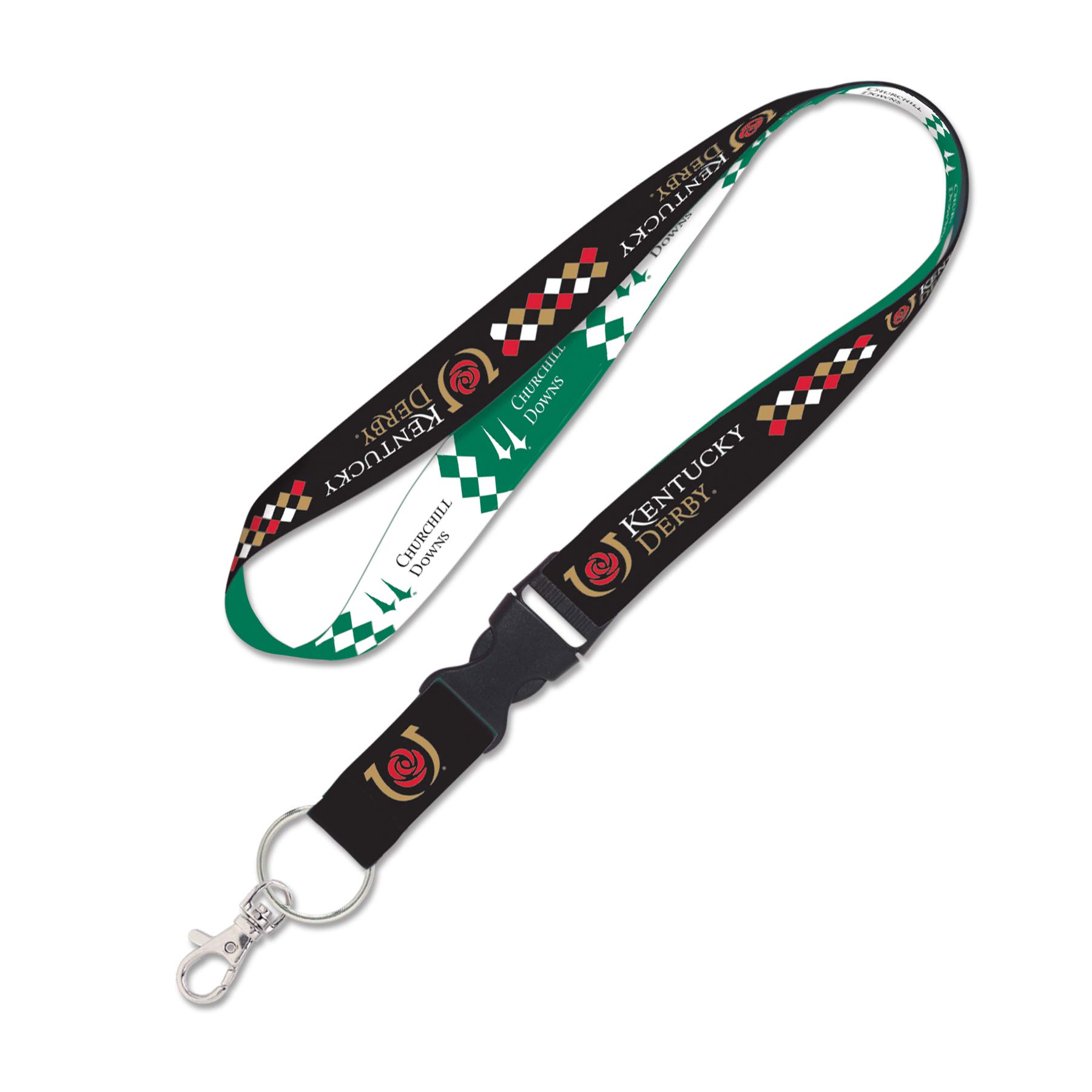 WinCraftKentucky Derby Churchhill Downs 1" Lanyard Officially Licensed Product