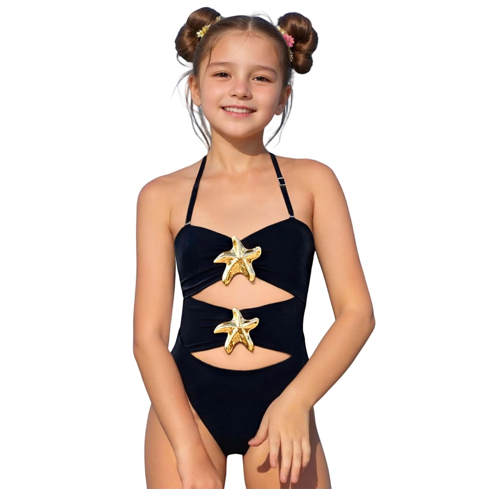 LKRSEEF Bañador Niña Ropa De Baño Bañador Niña 10 Años Braga Bikini 12 14 Bikinis Menstrual 13 Regla Adolescente para Casual Natacion 7 145 Braguitas 3 2 Manga Larga Fato Banho Menina Bañadores Transpirable