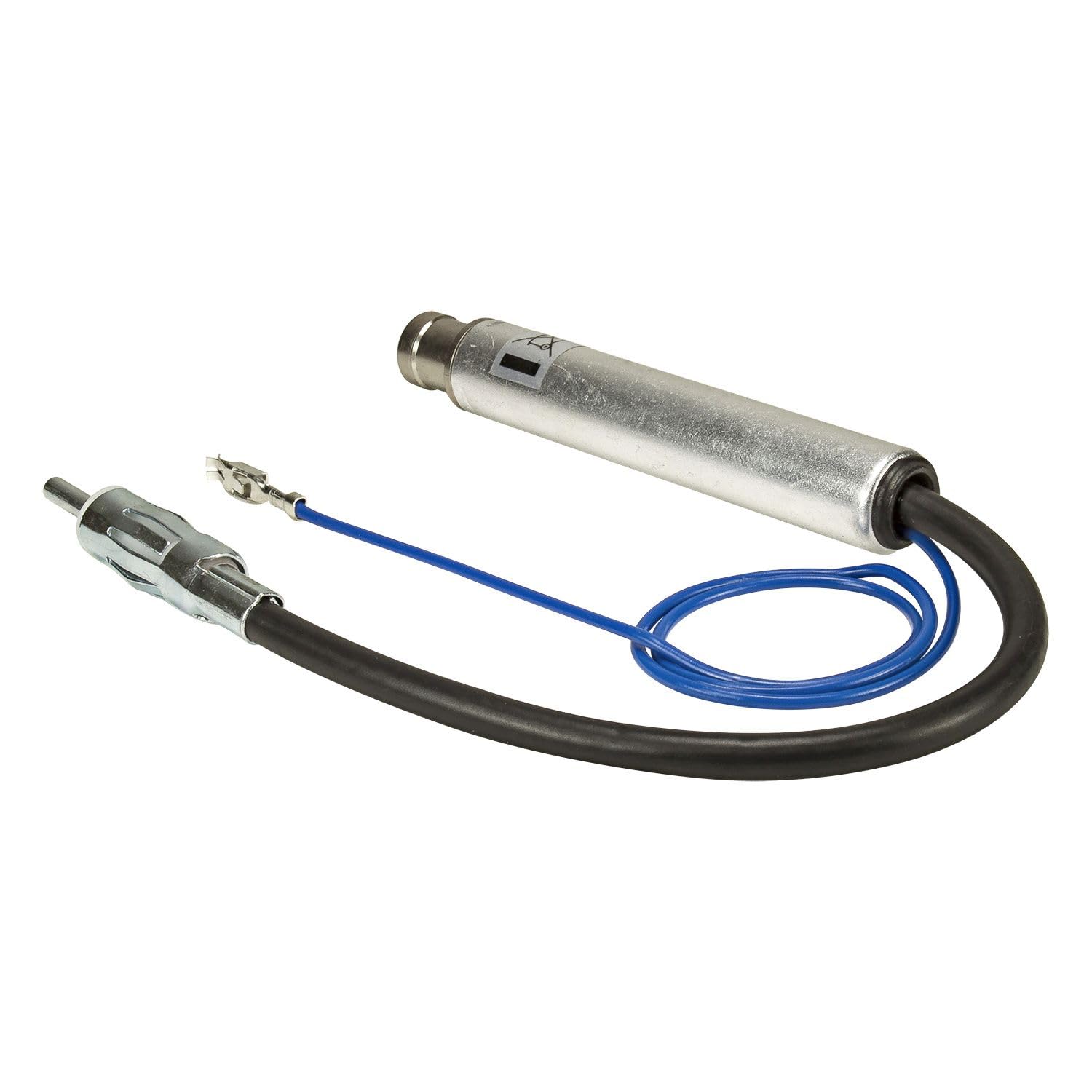 tomzz Audio 1503-001 Adattatore antenna con alimentazione fantasma compatibile con Audi Seat Skoda VW fino al 2005 a DIN