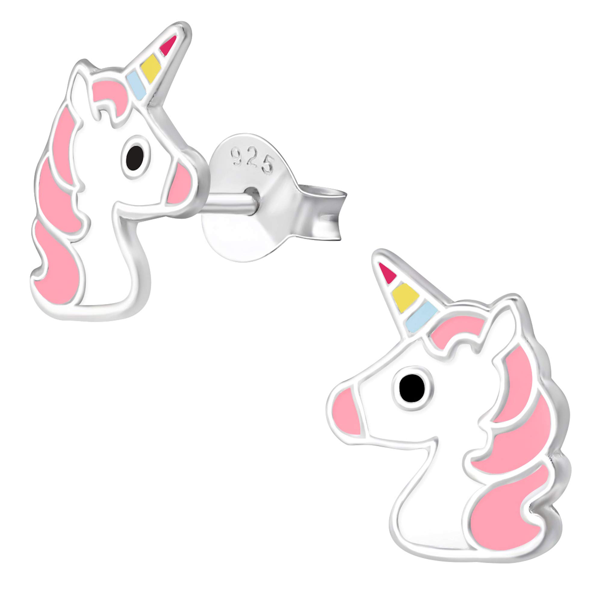 Aww So Cute 925 Sterling Silver Hypoallergenic Unicorn Stud Earrings for Babies, Kids & Girls | Diwali Gift/Birthday Gift | Comes in a Gift Box | 925 Stamped with Certificate of Authenticity | ER1420 (B07KMRGTZJ) Amazon Price History, Amazon Price Tracker
