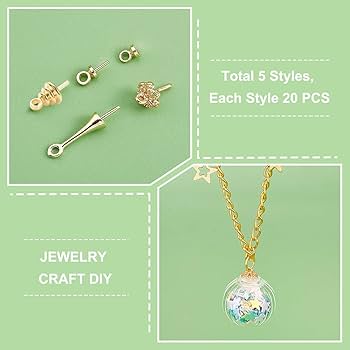 Amazon | PH PandaHall 挿入ヒートン レジン 100個/セット