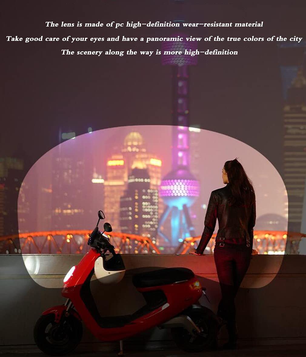 Erwachsener Motorradhelm Stilvoller halboffener Helm mit reflektierendem Visier Motorradhelm Impack Restance Belüftungshelm zum Schutz der Verkehrssicherheit des Benutzers