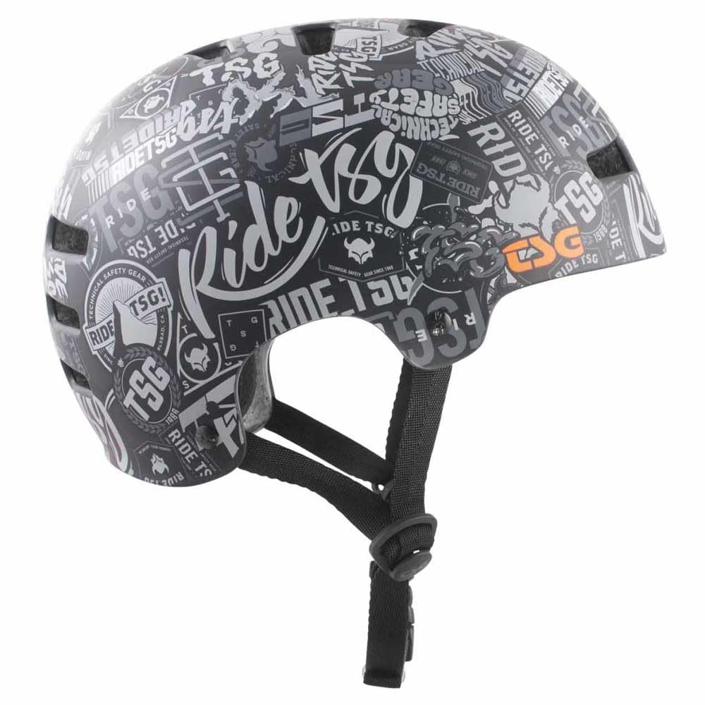 TSG Evolution Graphic Design STICKERBOMB Casque Bowl Adulte Unisexe