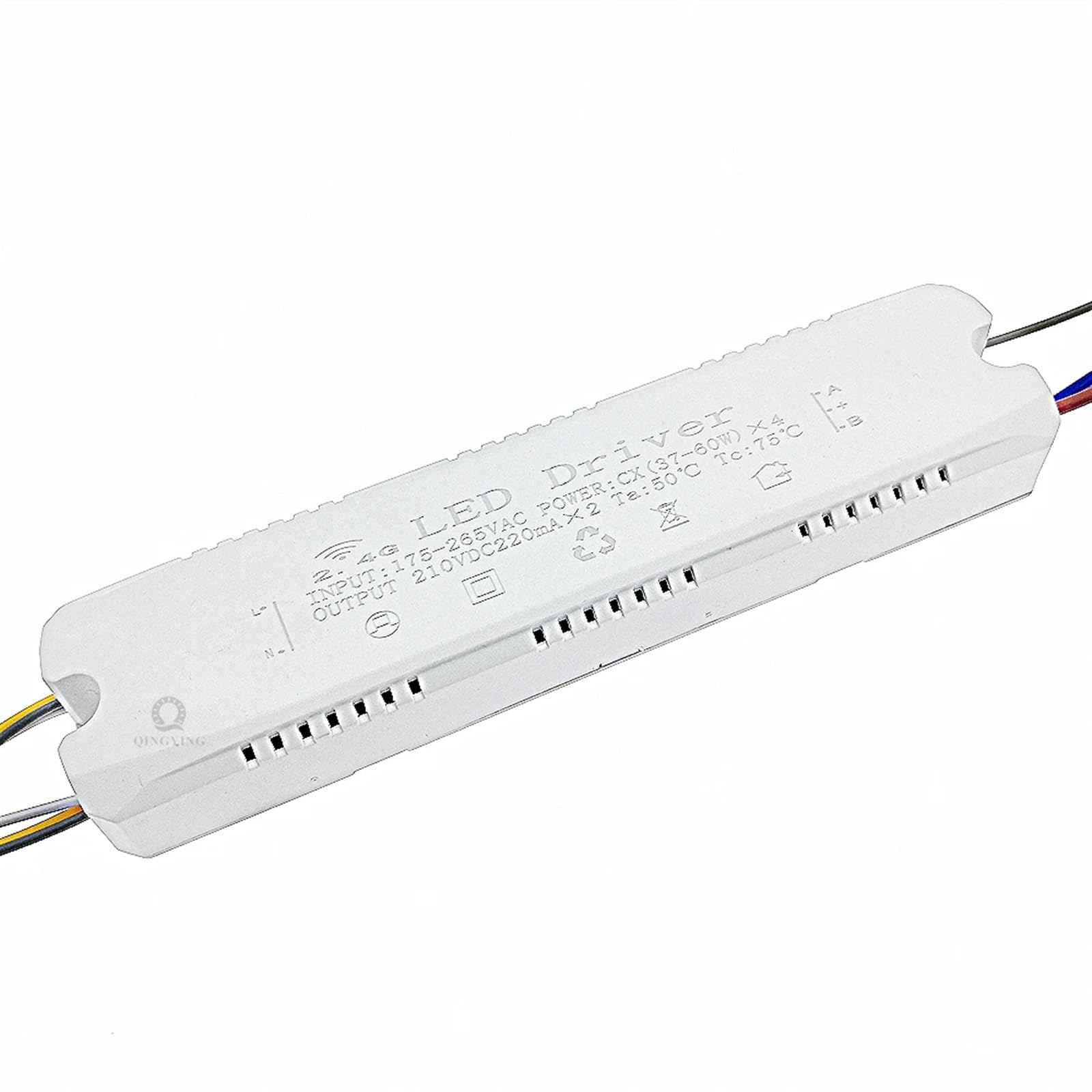 1-2 sztuk 2.4G Sterownik LED 37-60Wx4 240W DC110-210V Pilot i Aplikacja Podwójny Kolor Ściemnianie Inteligentne Zmienne
