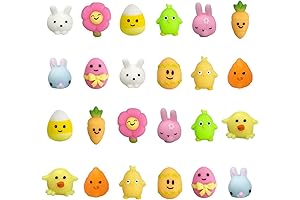 QINGQIU Easter Mochi Squishy Eggs for Kids
