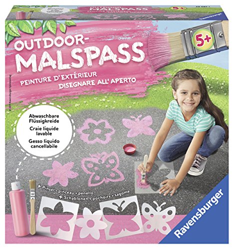 Preisvergleich Produktbild Ravensburger 29087 - Outdoor Malspaß Komplettset Schmetterling