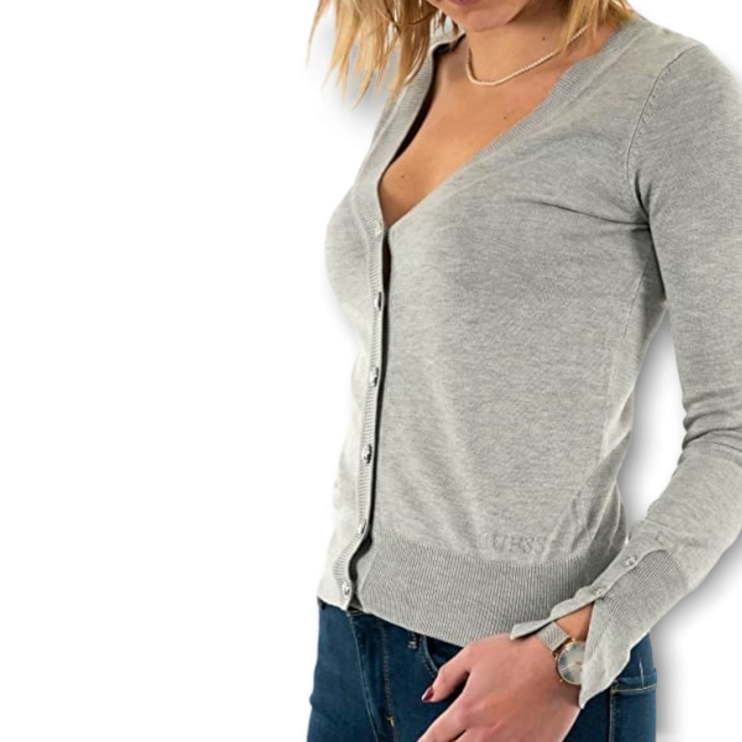 GUESS Cárdigan de mujer Zena