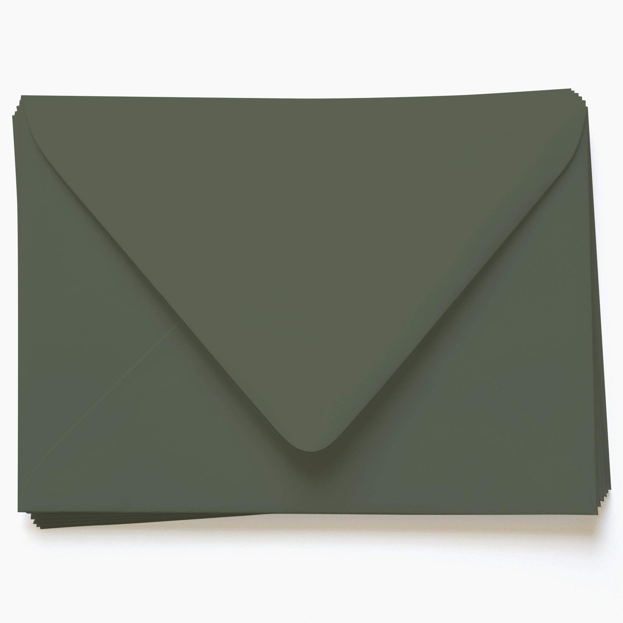 Seedling Green Envelopes - A6 Gmund Colors Matt 4 3/4 x 6 1/2 Euro Flap 68T, 25 pack