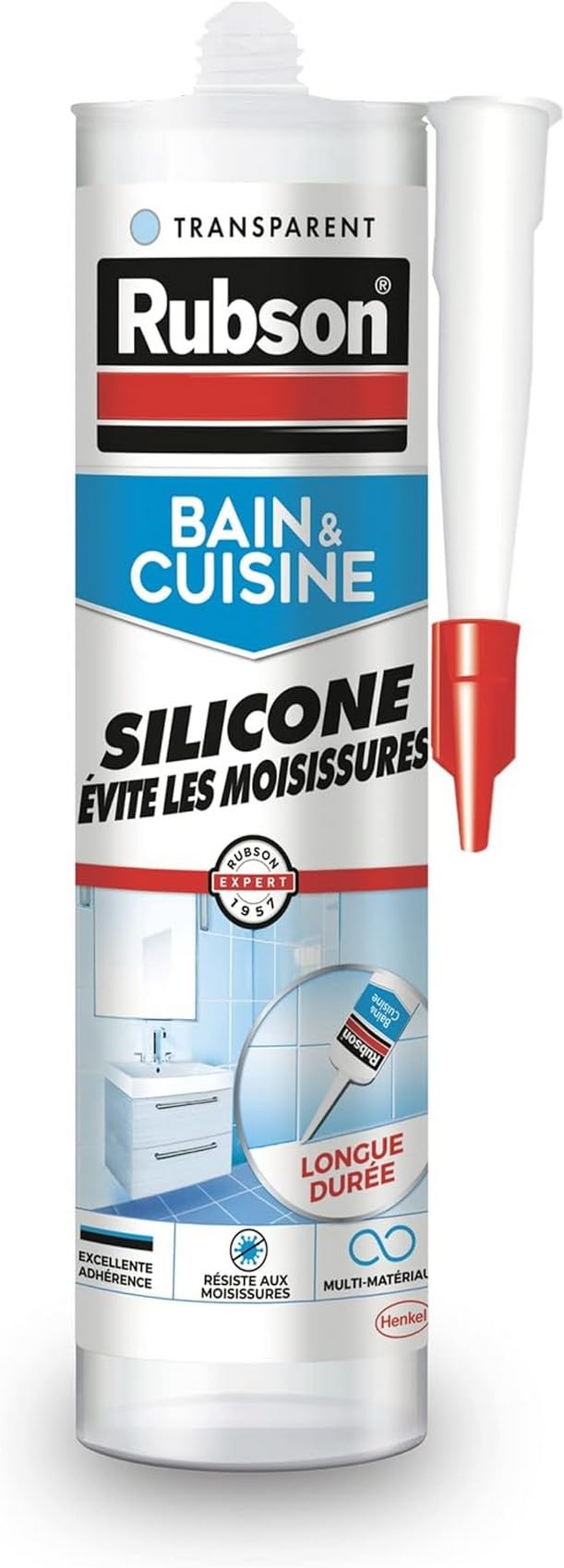 MONO MONO Paquet de 12 Silicone MAX Cusine et Salle de Bains 83 mL, blanc | Home Depot Canada