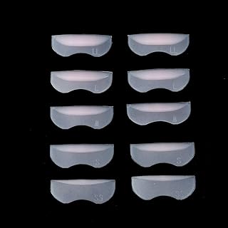 5 Pairs Lash lift Silicone Pads Eyelash Perming Curler Lash Lift Pads DIY Eyelash Lift Pads Eyealsh Perm Rods Lash Lifting 5 Different Sizes Eye lashes Patch Reusable Silicone Perming Lifting Rods