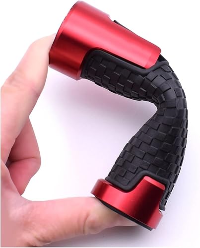 Miniatura 10 de Motorcycle Handlebar Grips Universal Motorcycle 78" 22mm CNC Aluminum Handle Grips Racing Handlebar Grip for Varadero Vstrom Handlebar Grips (Color