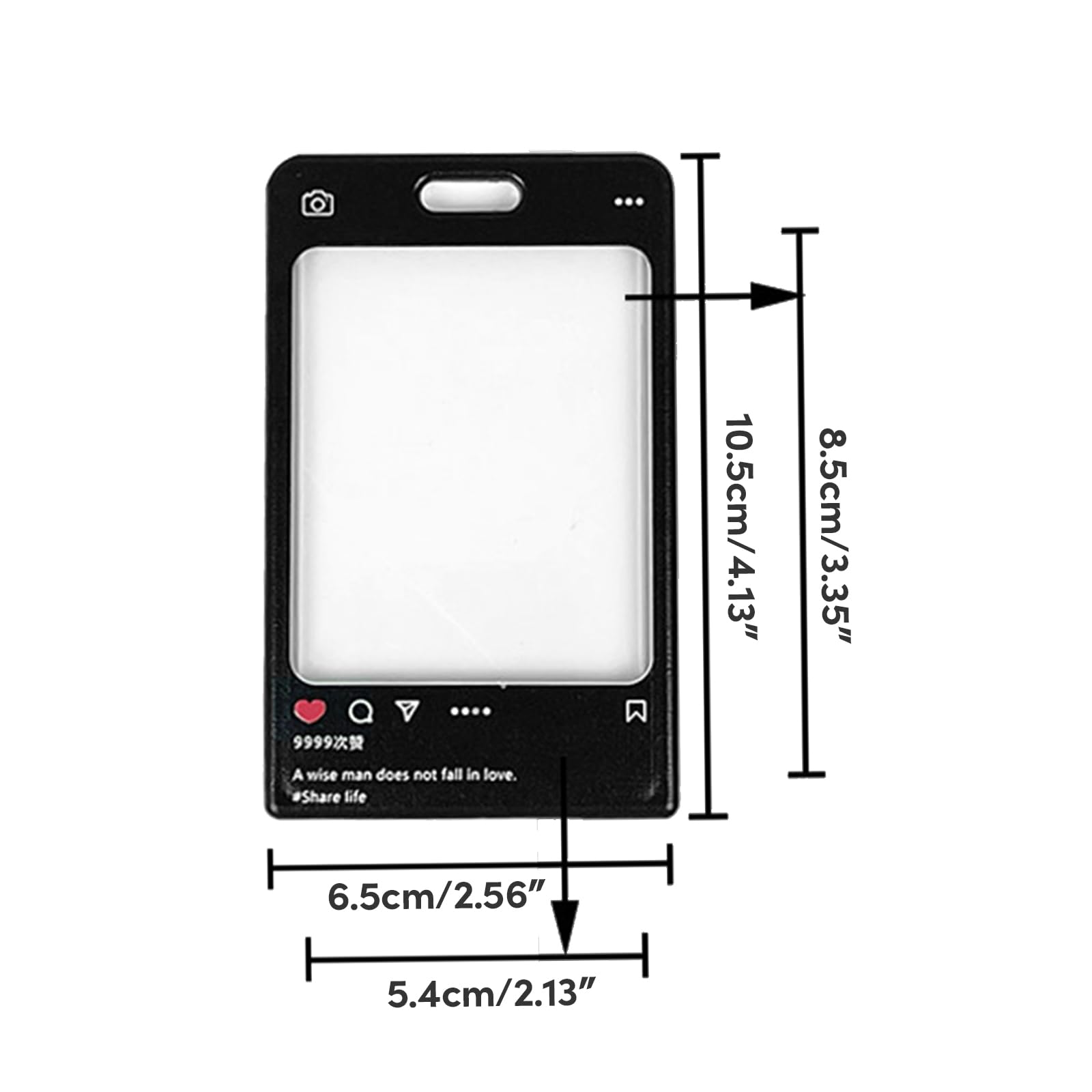 Porte-cartes Transparent en acrylique, porte-Badge coulissant pour Porte-cartes Transparent en acrylique, porte-Badge coulissant pour