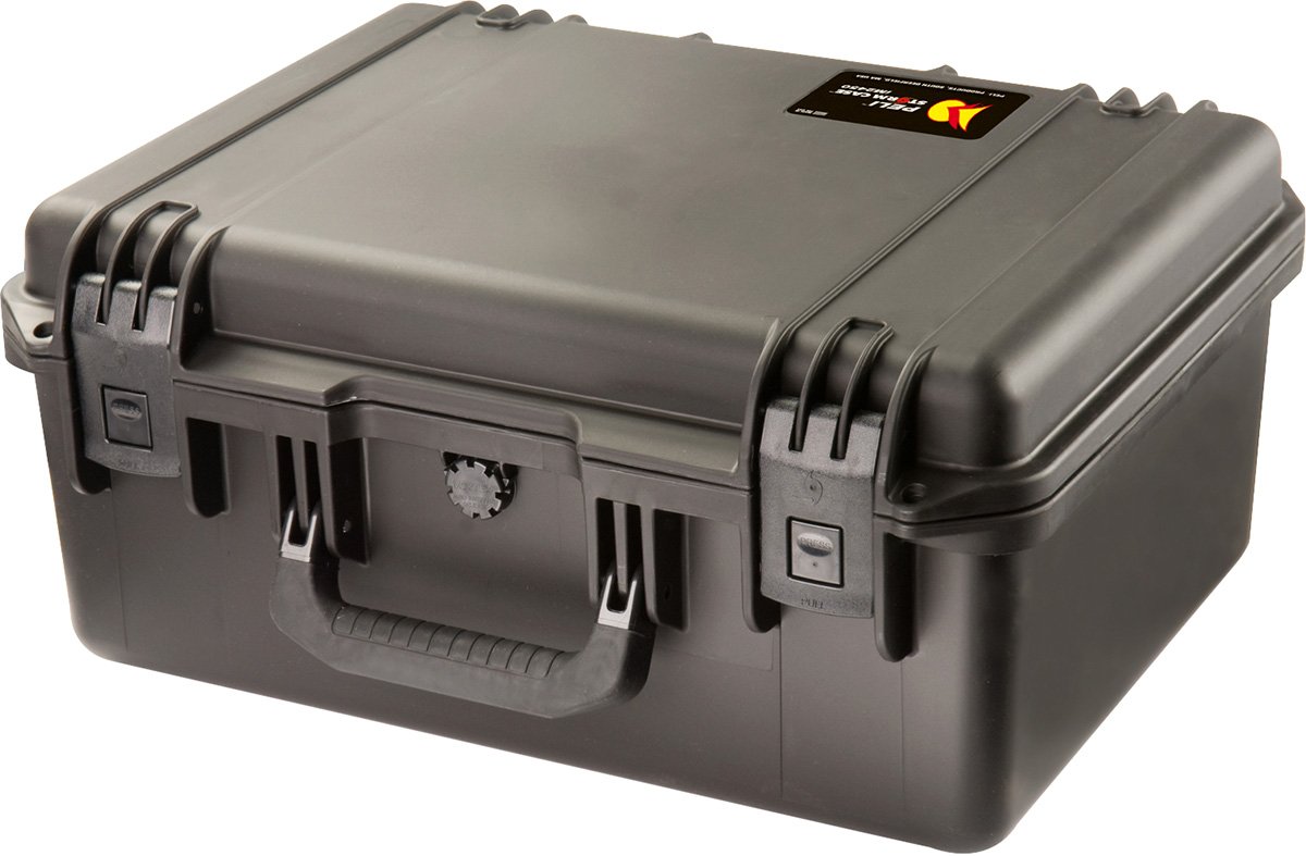 Peli Storm IM2450 Professioneller Schutz Transport Koffer, Wasser- und Staubdicht, 32L Volumen, Ohne Schaum, Schwarz