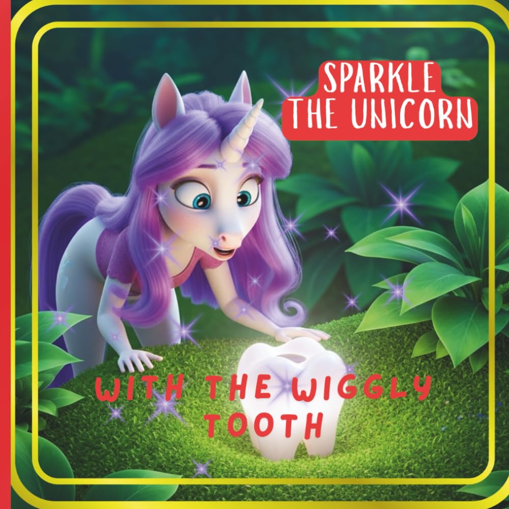 Sparkle The Unicorn With The Wiggly Tooth: Dive into a Real Adventure:: Kindness and Cooperation can Turn Challenges into Adventures.