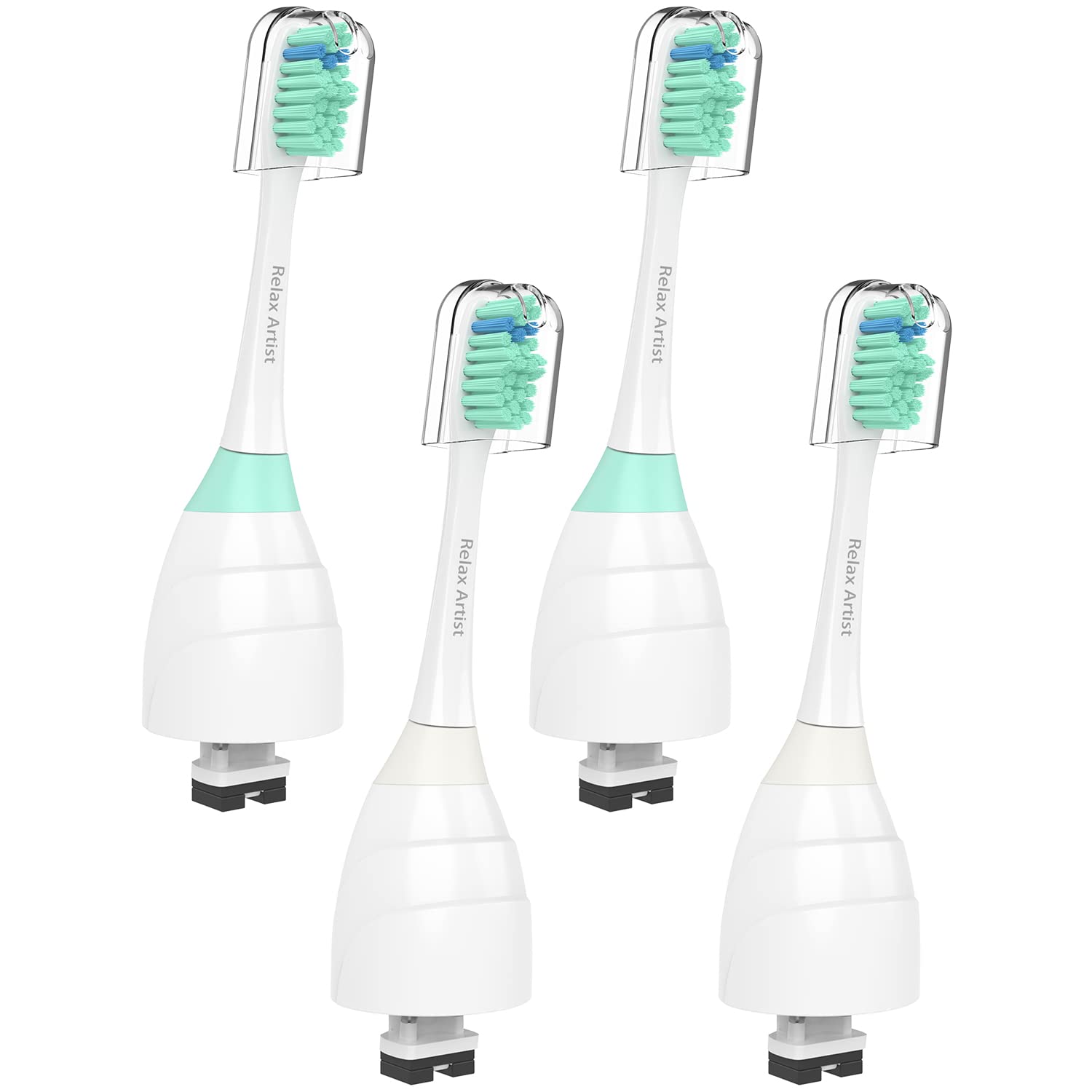 Relax Artist Replacement Toothbrush Heads for Deep Cleaning, Compatible with Phillips Sonicare Electric Tooth Brushes, Fit for E-Series, Essence, Xtreme, Elite, Advance