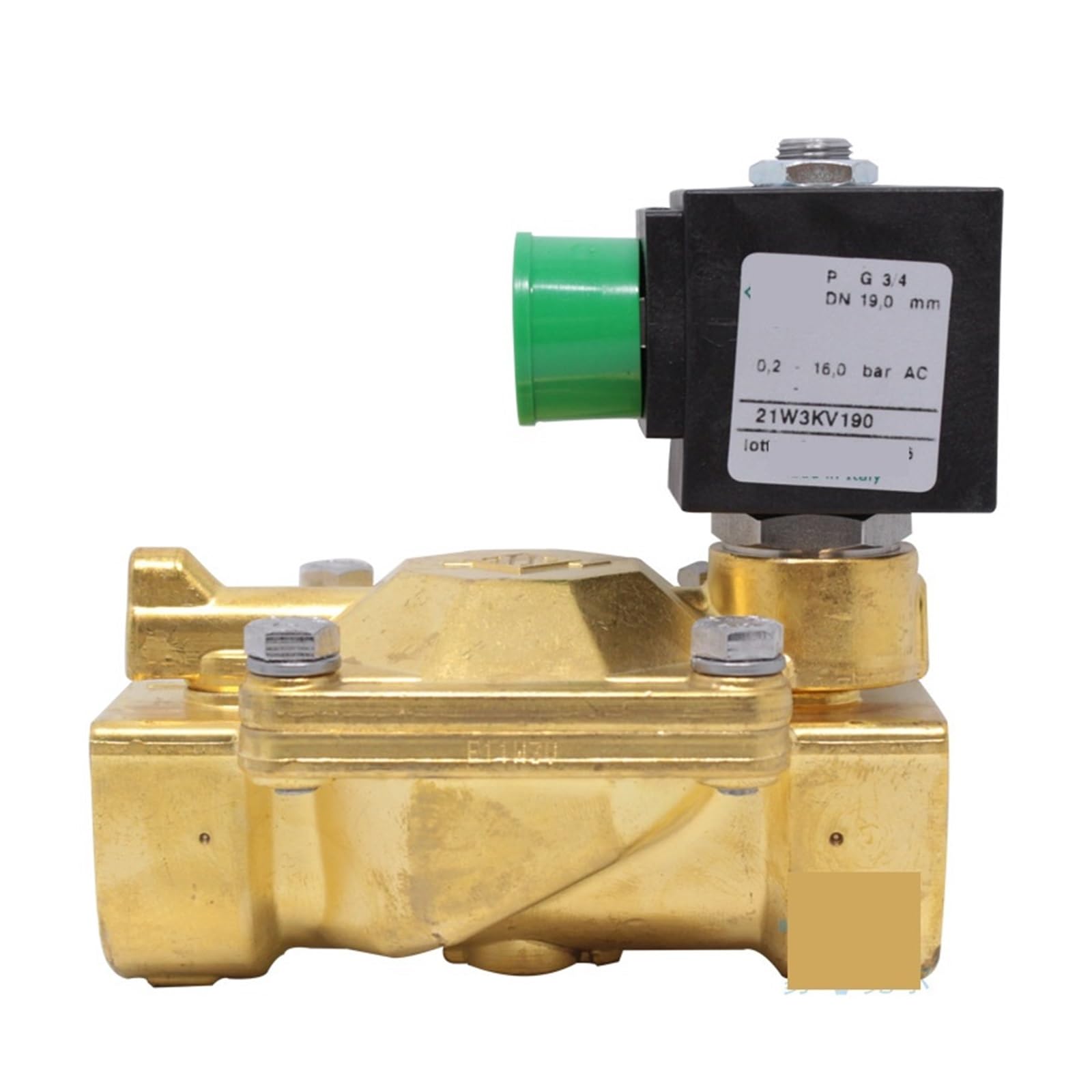 Électrovanne normalement fermée DN20 blocage étanche et sécurité 220V 8W