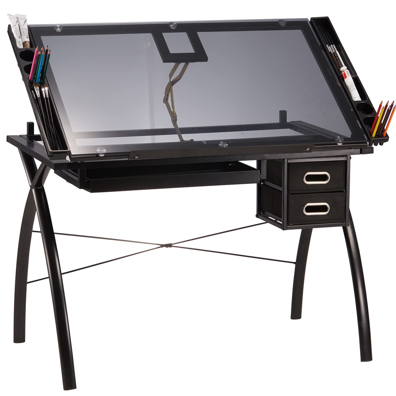 Drafting Table for Artists, Height Adjustable Drawing Desk with