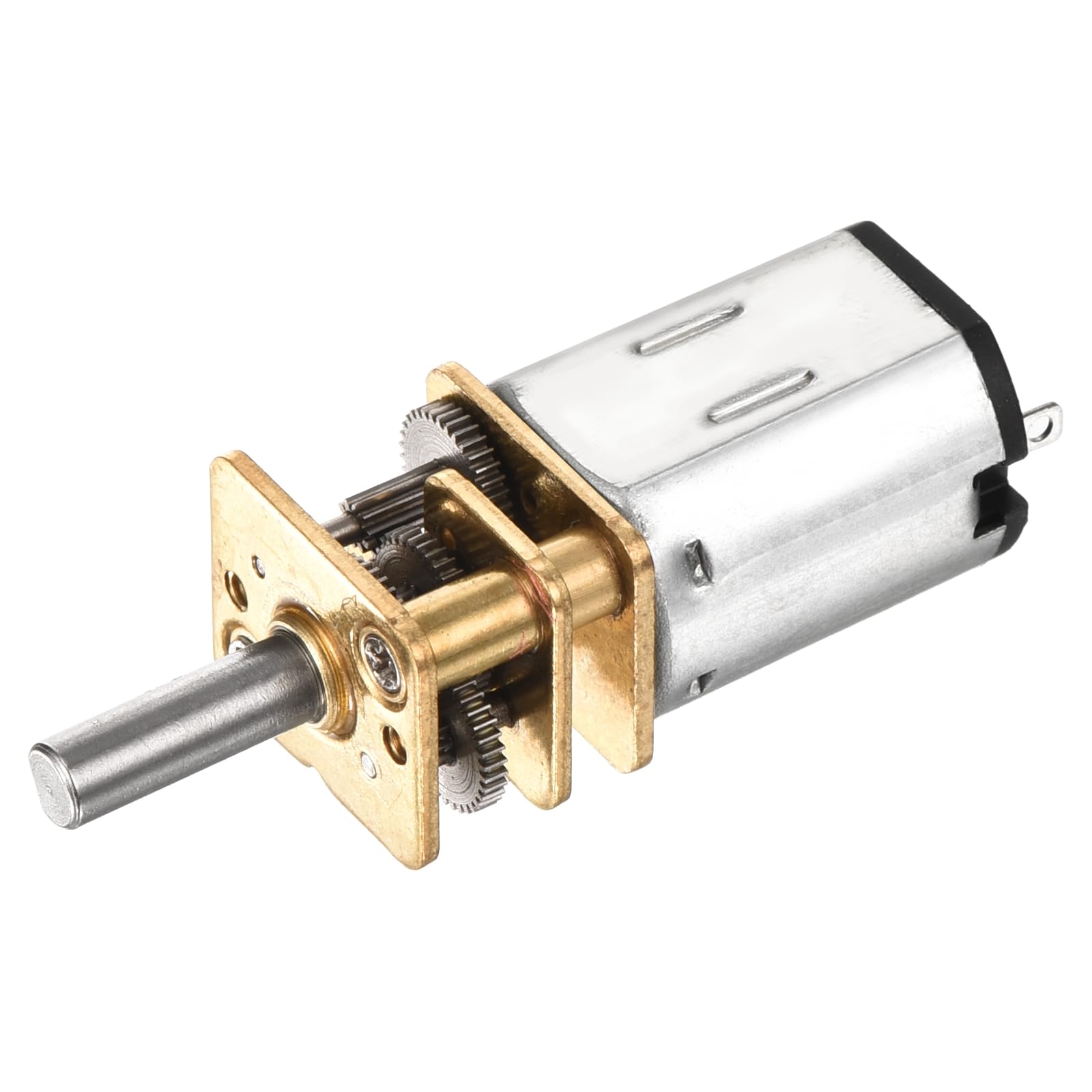 DMiotech 12V 600RPM Rated Torque 12 Output Shaft Length 10mm Micro DC Speed Reduction Motor Mini Metal Gearbox Motor for RC Car Robot Model DIY RC Toys Engine