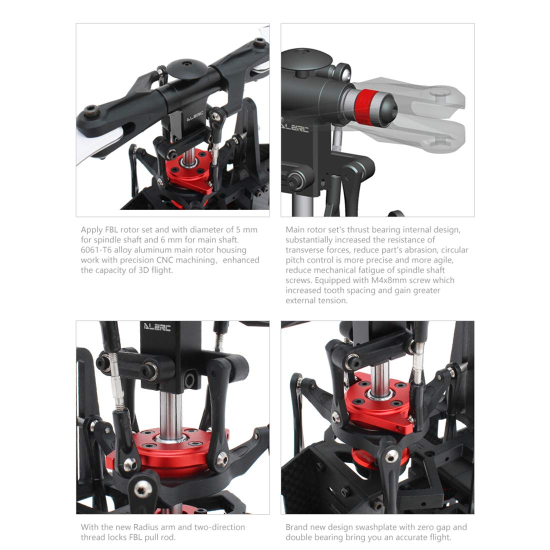 Remote Control Alzrc X360 ホビーラジコン ALZRC Devil X360 FBL 3D