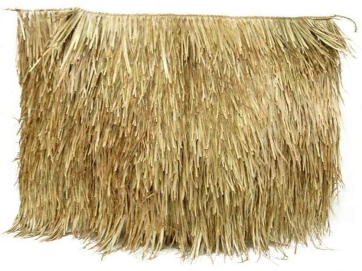 DWB Mexican Palm Thatch Panels- 4x4 and 4x8 (4x8-2 Pack)