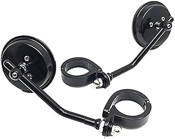 Amazon | Demanca バイク ミラー ナポレオンミラー バーエンド