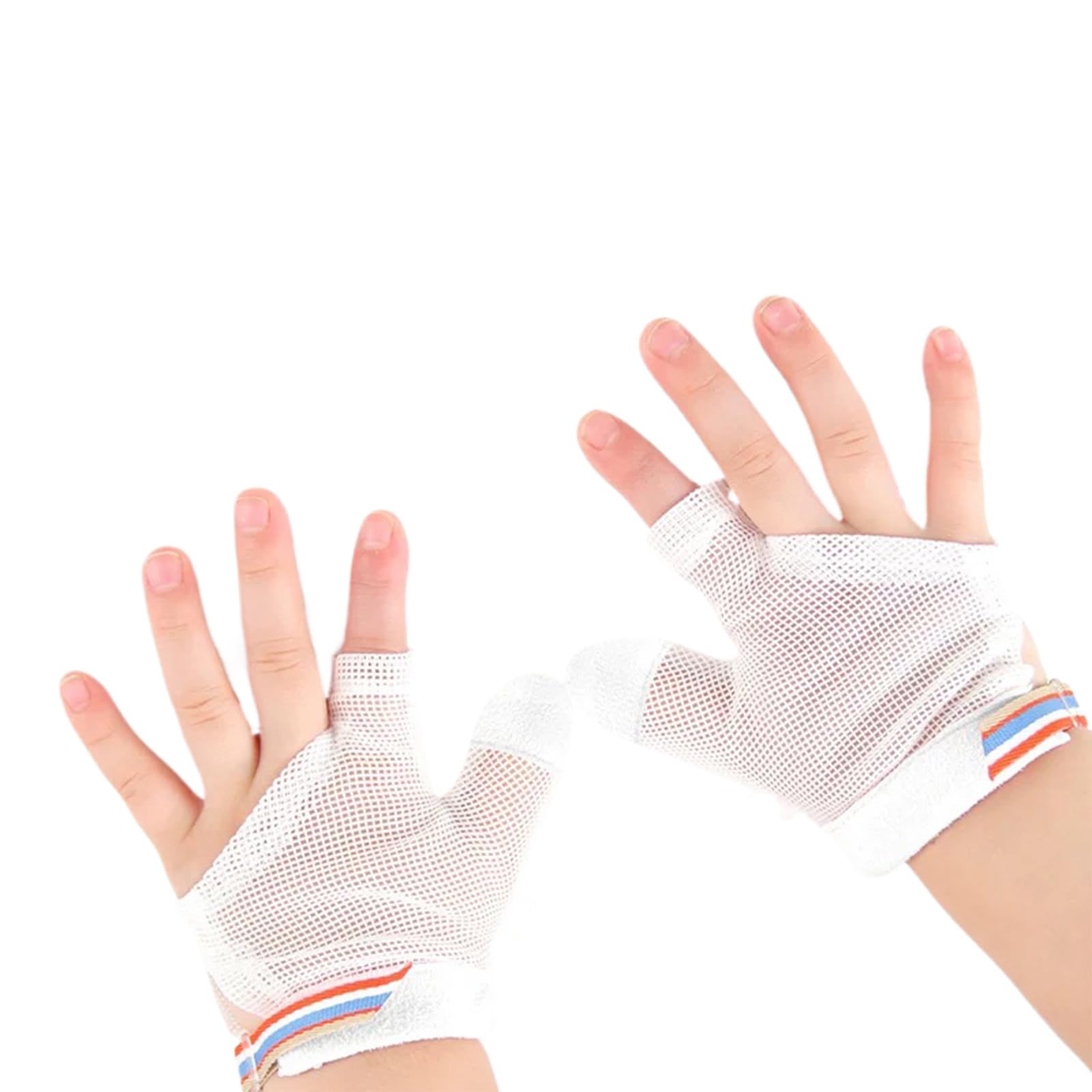 Cloverhome - Protector contra la succión del pulgar, para niños, evita morderse las uñas y chuparse los dedos (S)
