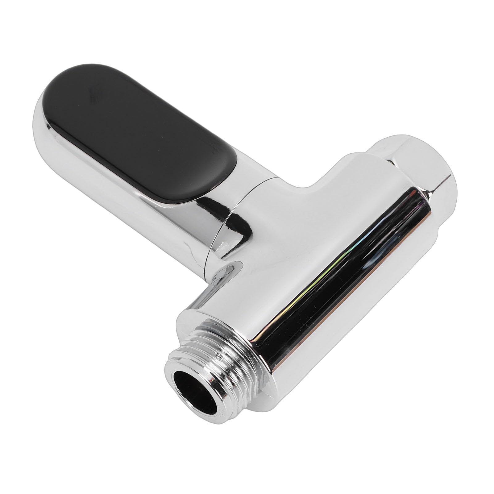 LED Duschwasser Temperaturanzeige 360 Grad Drehbare Digitales Wasserthermometer Wasserbetriebene Anzeige für Badezimmer Heim ABS