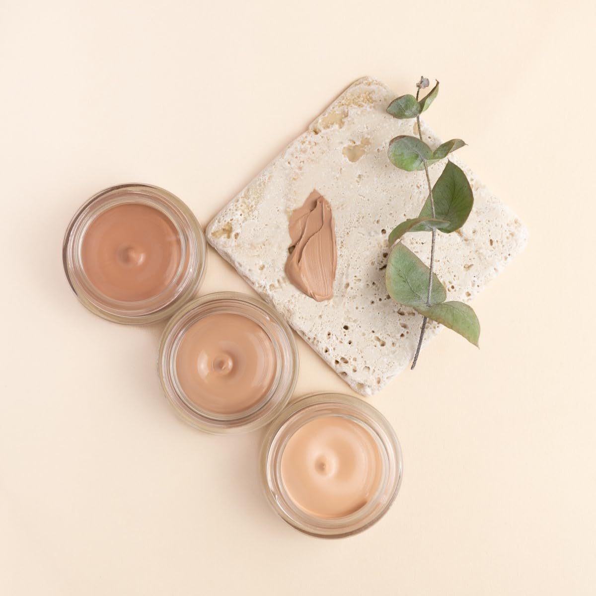 LEPO | Fondotinta Cream to Powder BioSense N. 02 Nude, con Olio di Cocco e Amido di Tapioca Bio, Pelle levigata e Idratata Tutto il Giorno