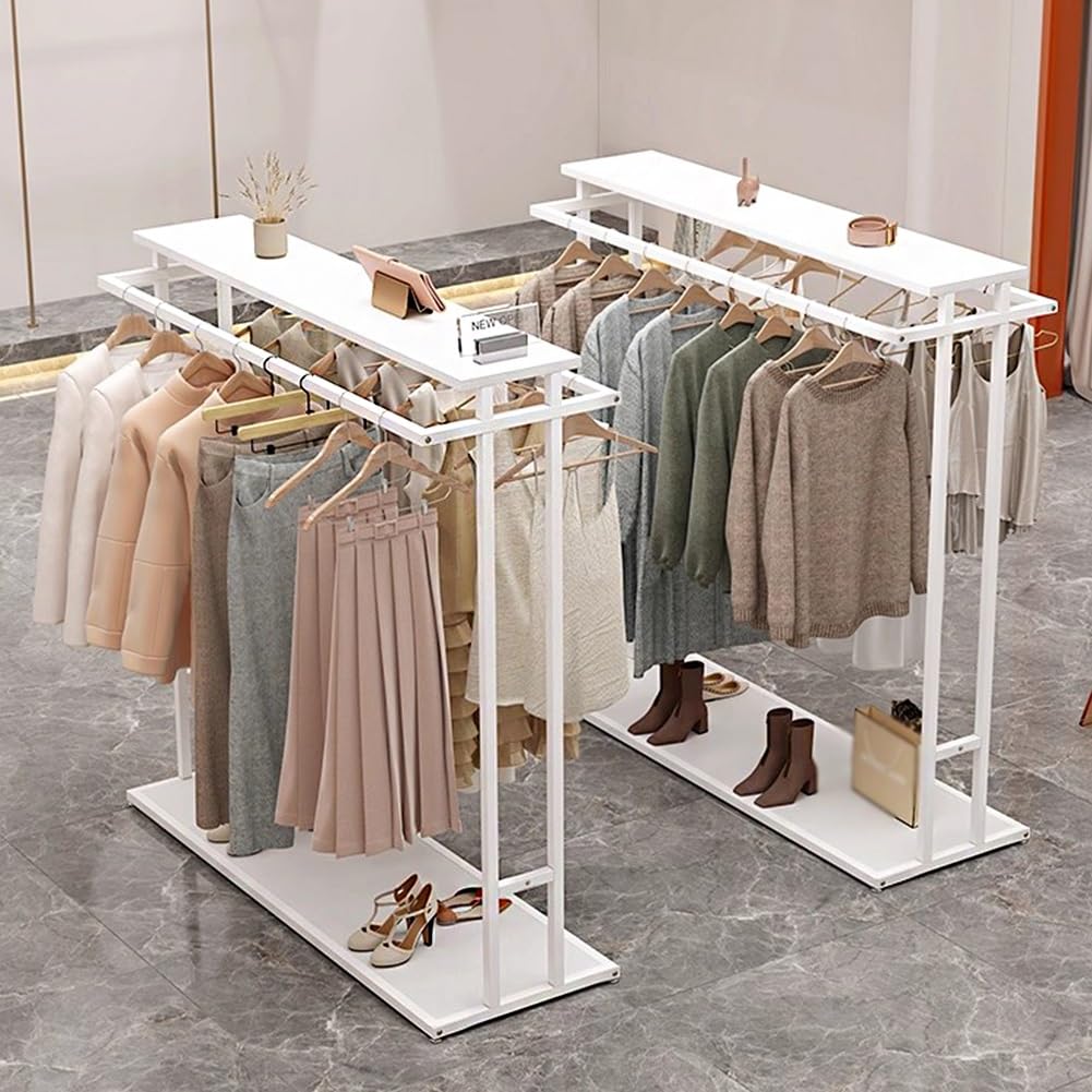 GZHERVICES Portable Closet Wardrobe Heavy Duty Clothes Rack