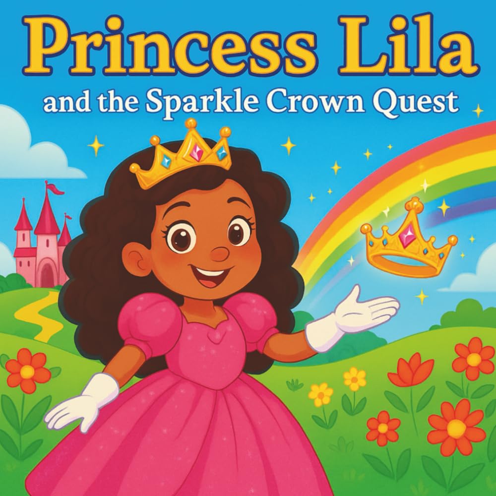 Princess Lila and the Sparkle Crown Quest: Children's Storybook| A Magical Journey of Bravery, Friendship, and Glittering Dreams| Princess Storybook| ... size 8.5 x 8.5-inches (Childrens Books)