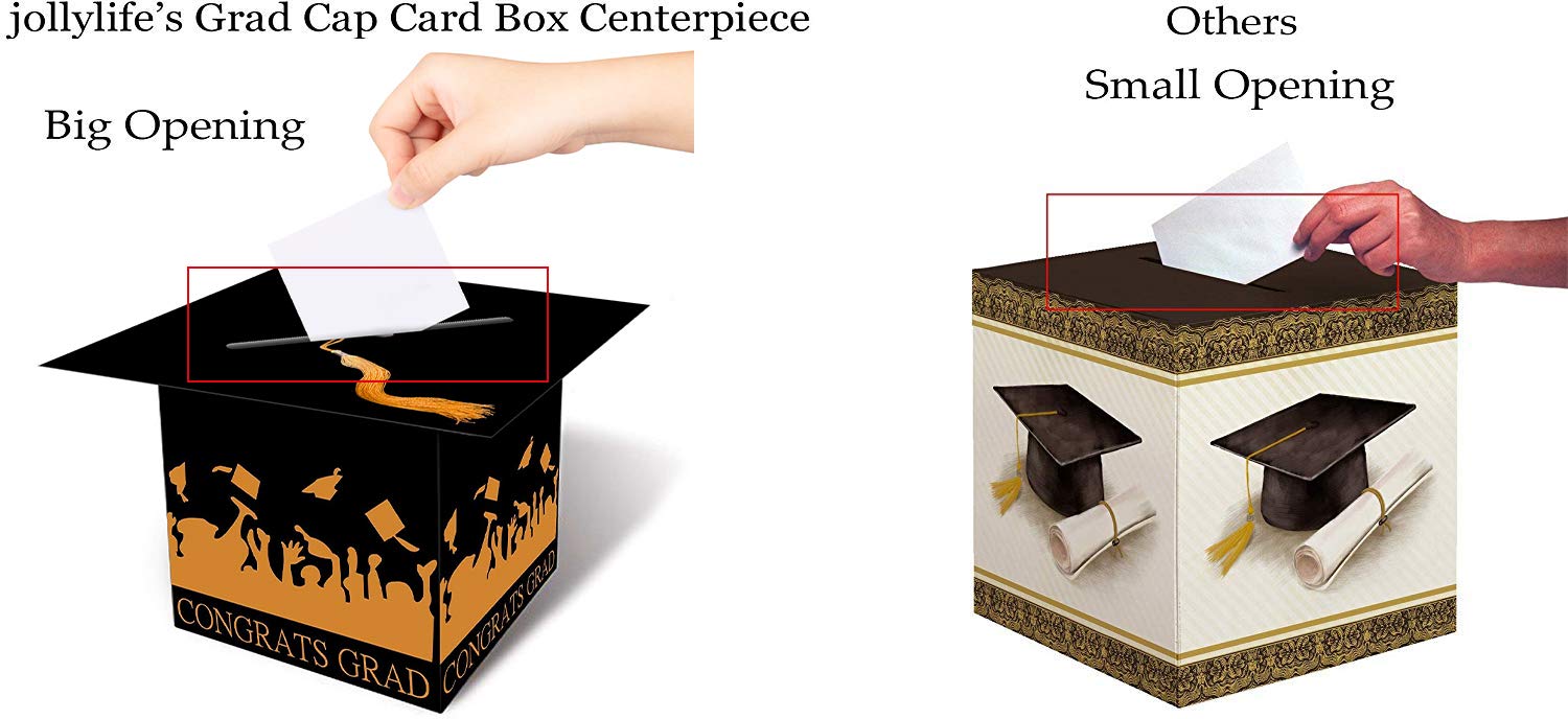 Amazon.com: Large Graduation Decorations Class of 2023 Card Box Centerpiece 