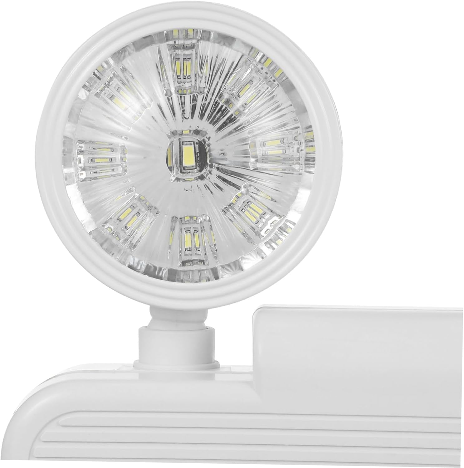 OUNONA High Brightness LED Emergency Light with Backup Battery Power Outage Lighting for Stairway Hallway Safe and Easy Wall Mount Installation US Plug Compatible for Residential and