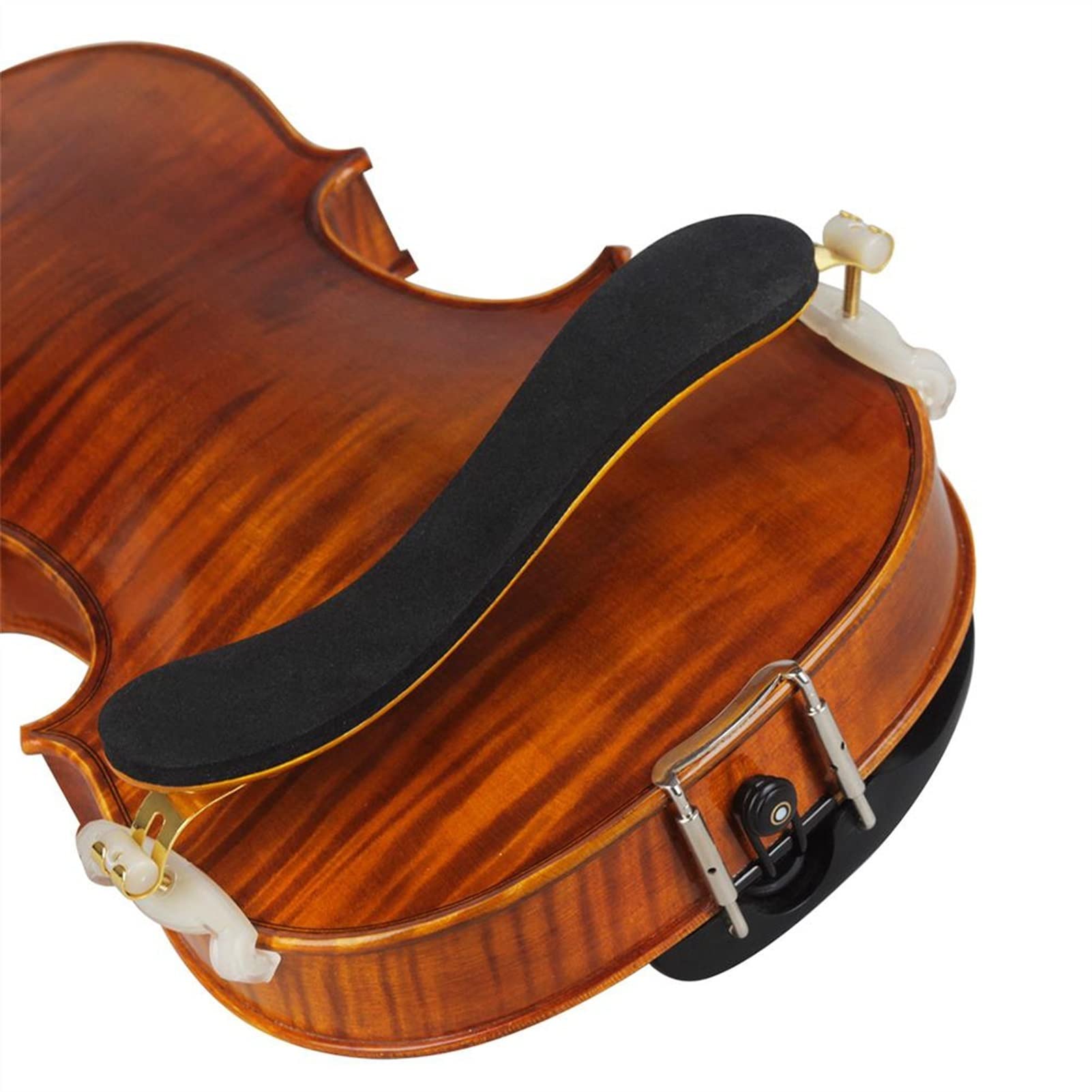 4/4 Violon Ajustable Épaule D'épaule De Repos Rembourré Menton De Repos De Menton en Bois pour Violon Acoustique Repose épaules Violon