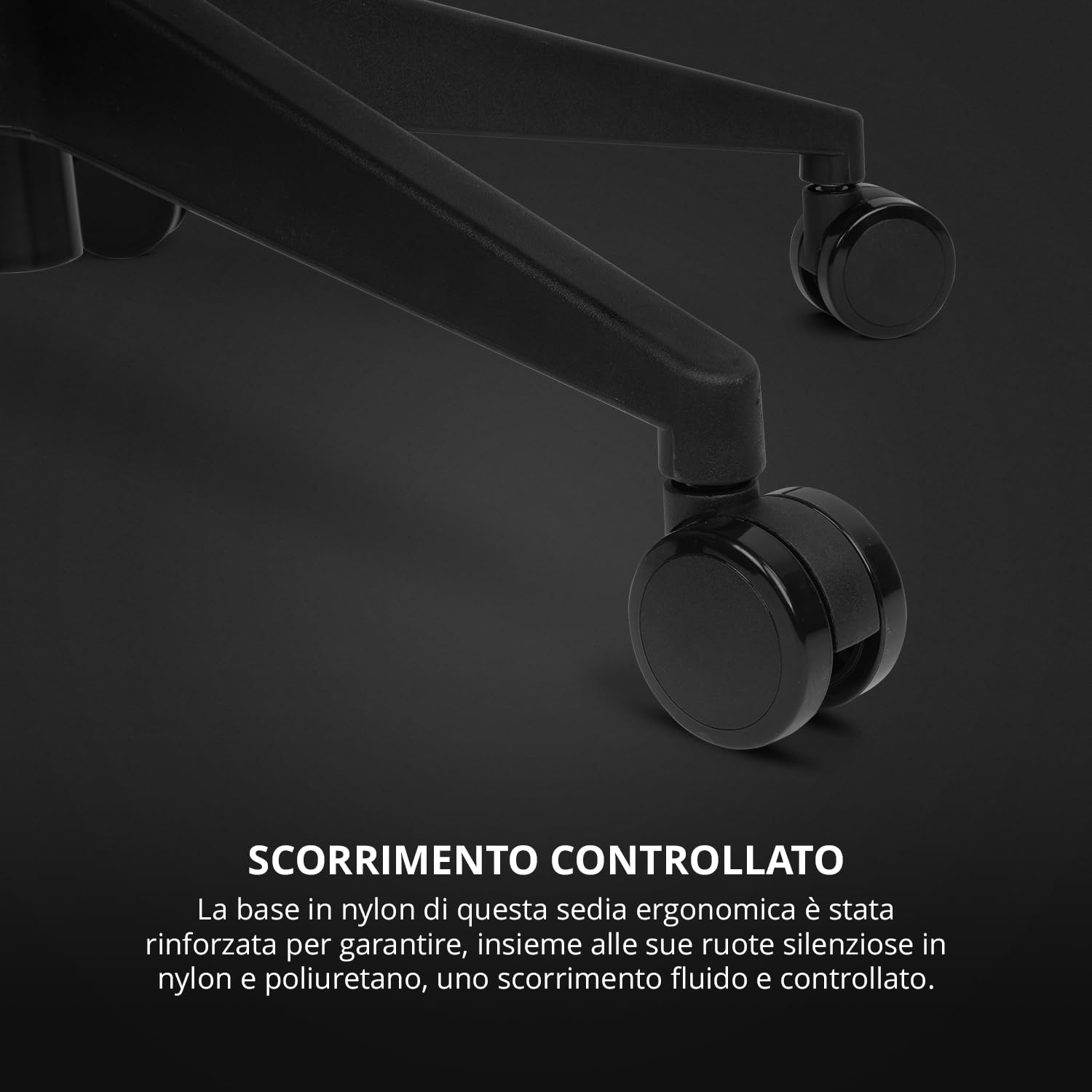 DRIFT GAMING DRAIR400 - Sedia da gioco professionale, rete di alta qualità e polimeri rinforzati, braccioli imbottiti regolabili 4D, pistone classe 4, girevole, inclinabile, regolabile, nero.