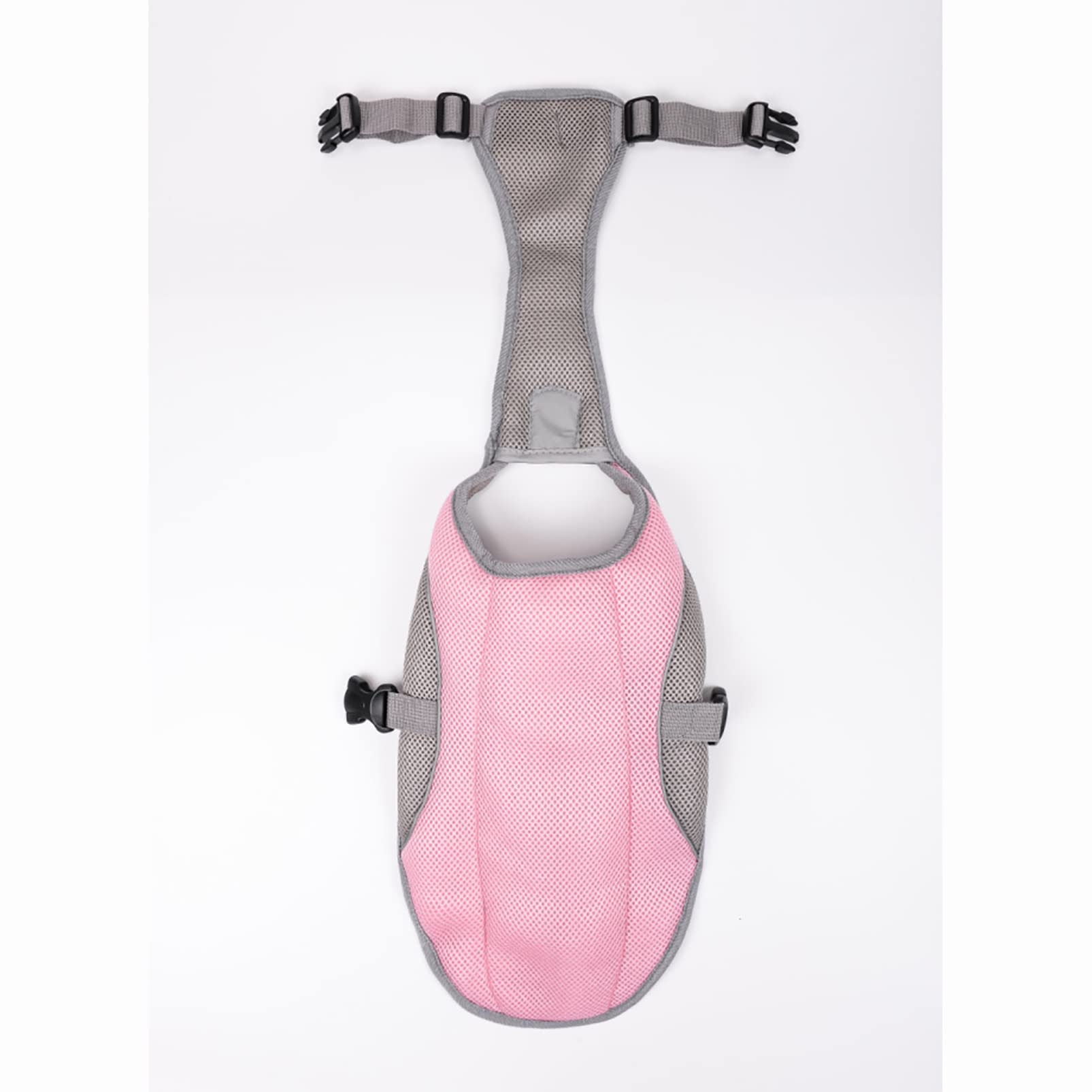 CUTTE Kühlweste für Hunde, Atmungsaktiv Leicht für Sommer-Hundebekleidung Mesh-Eisweste Zum Gehen, Laufen mit Hoher Sichtbarkeit,Pink,M