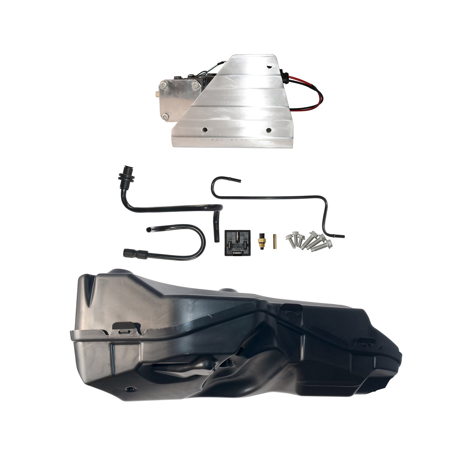 Bisenya LR023964 AMK Style Compresseur de suspension d'air et housses - Compatible avec Dis-covery 2005-2009 LR3, 2010-2014 LR4, Ran-ge Ro-ver Sport 2006-2013 LR044360 LR045251