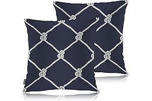 Swono Nautical Rope Throw Pillows: Coastal Elegance for Your Home Decor