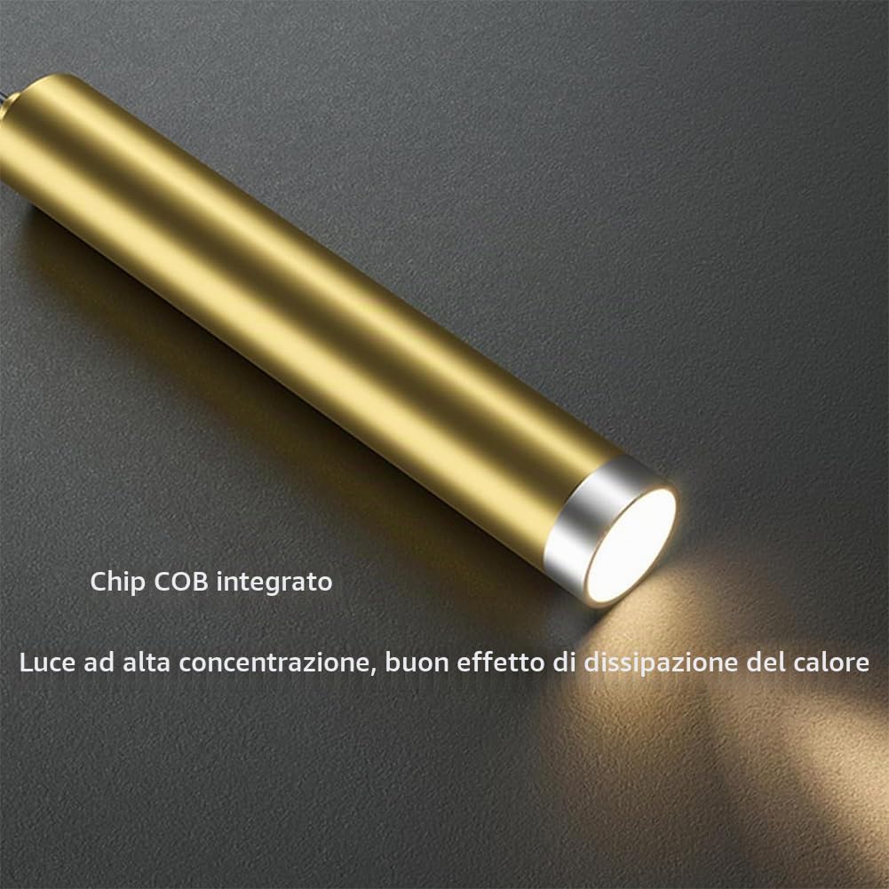 Lampadario Moderno Lineare LED Lampada a Sospensione Cucina Isola Soggiorno Nero Lampadari Dimmerabile con Telecomando Altezza Regolabile Luci per Tavolo Sala da Pranzo Ufficio Lampade (Oro, 150cm)