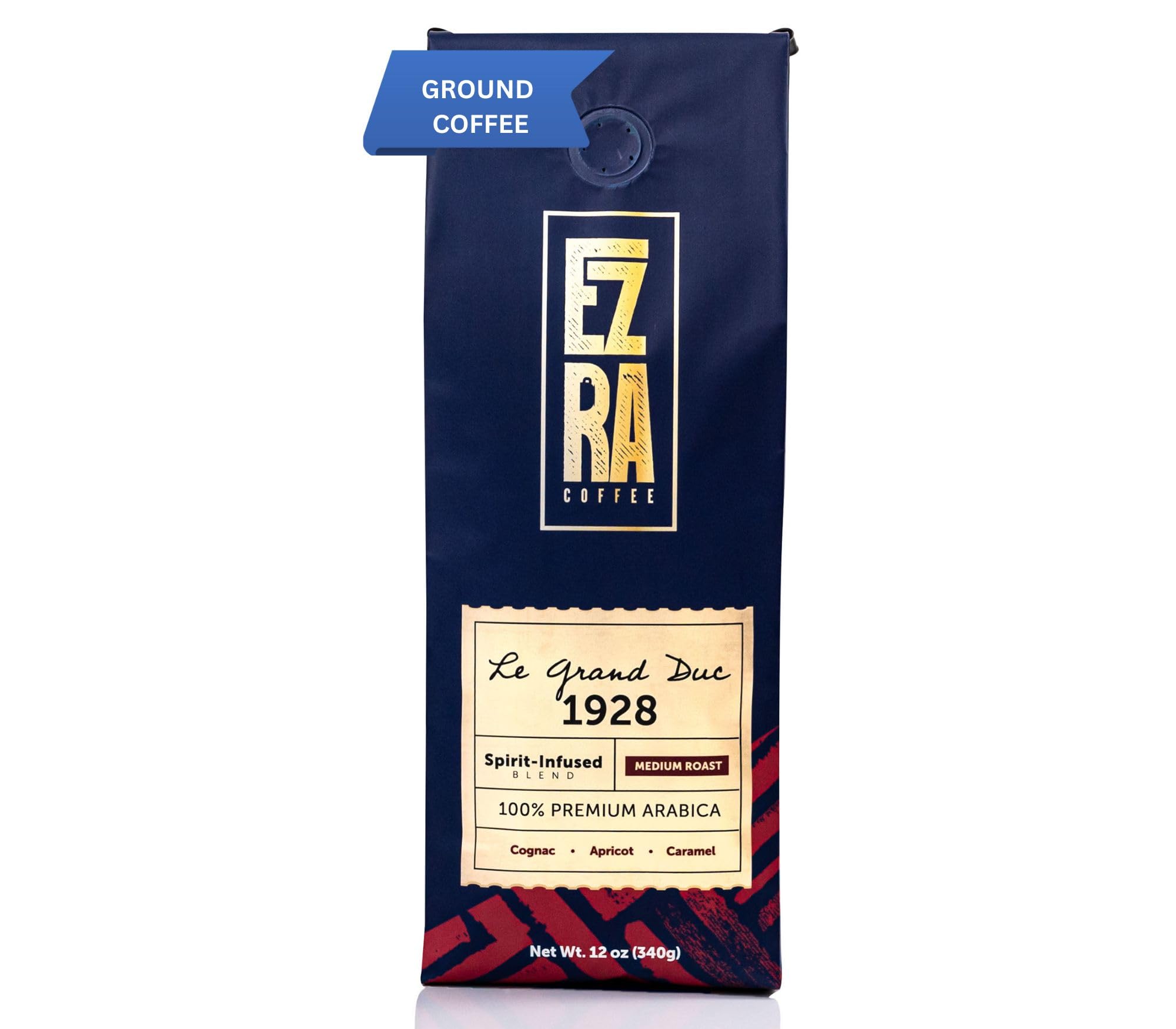 Le Grand Duc 1928, Medium Roast Ground Coffee - 12 ounce