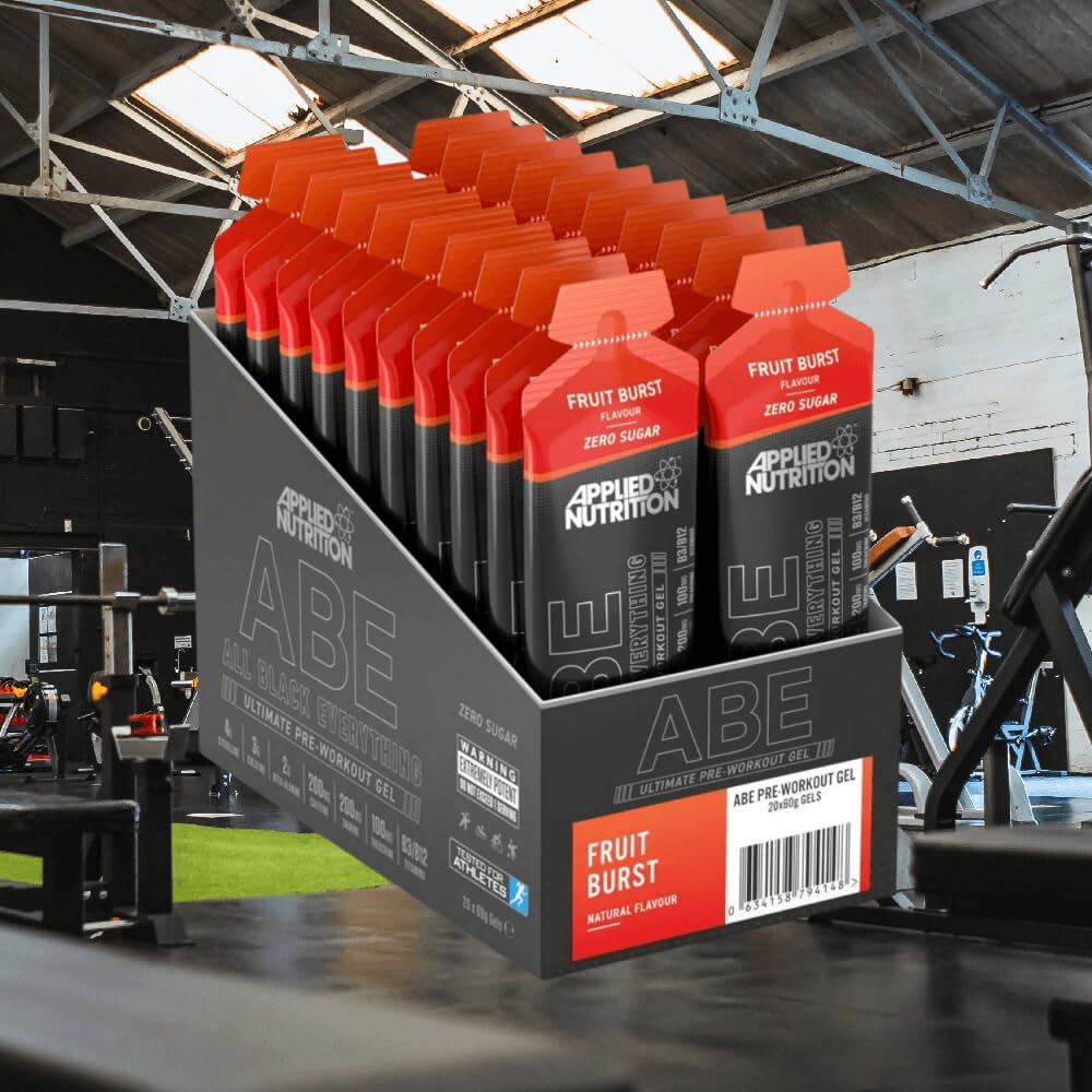Applied Nutrition A.B.E. Pre-Workout Gel (20x60ml) Ráfaga de frutas - Pre-Entrenamiento - Pre-Entrenamiento
