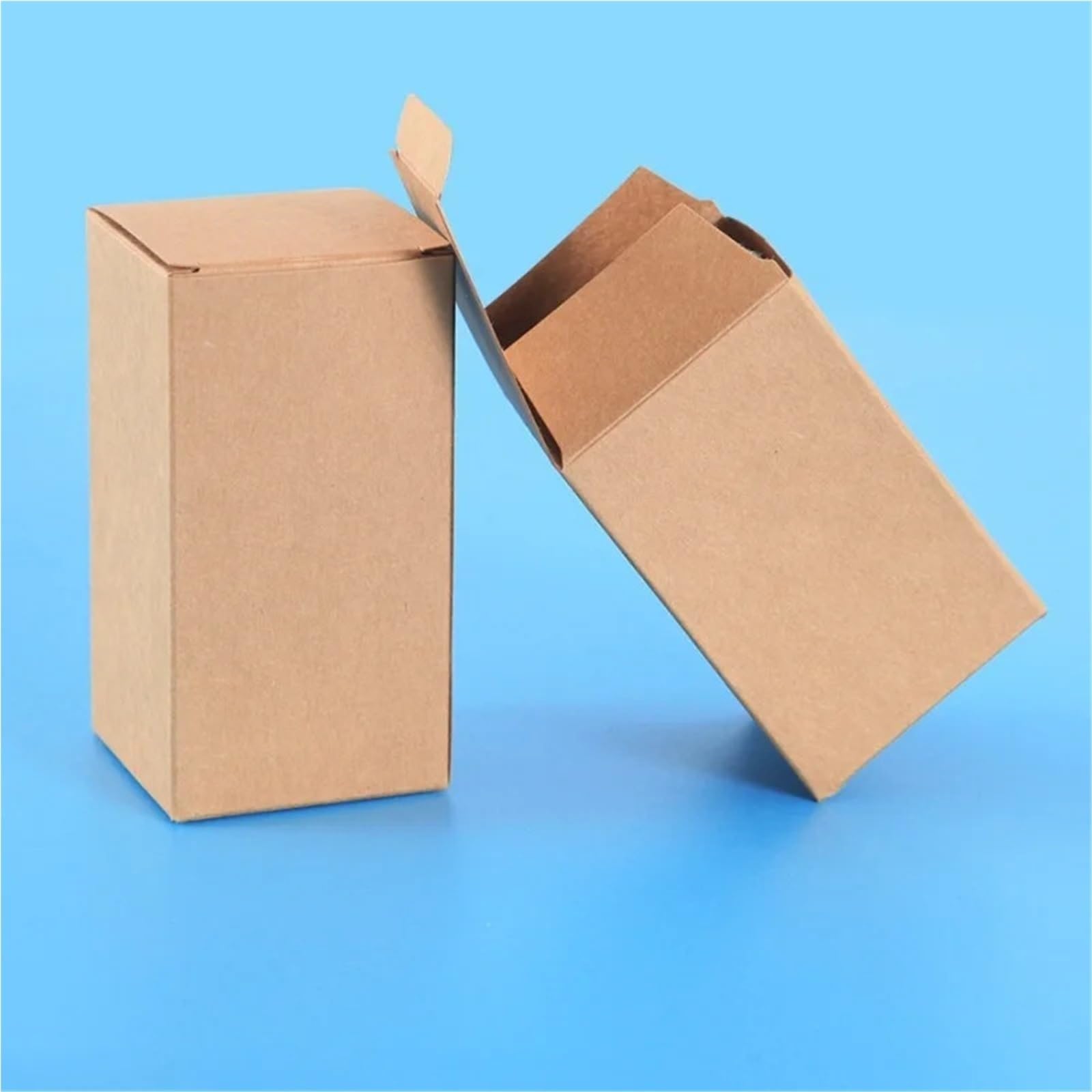 Scatole di Carta Kraft per Rossetti Scatola di imballaggio in cartone carta Kraft fai-da-te da 50 pezzi