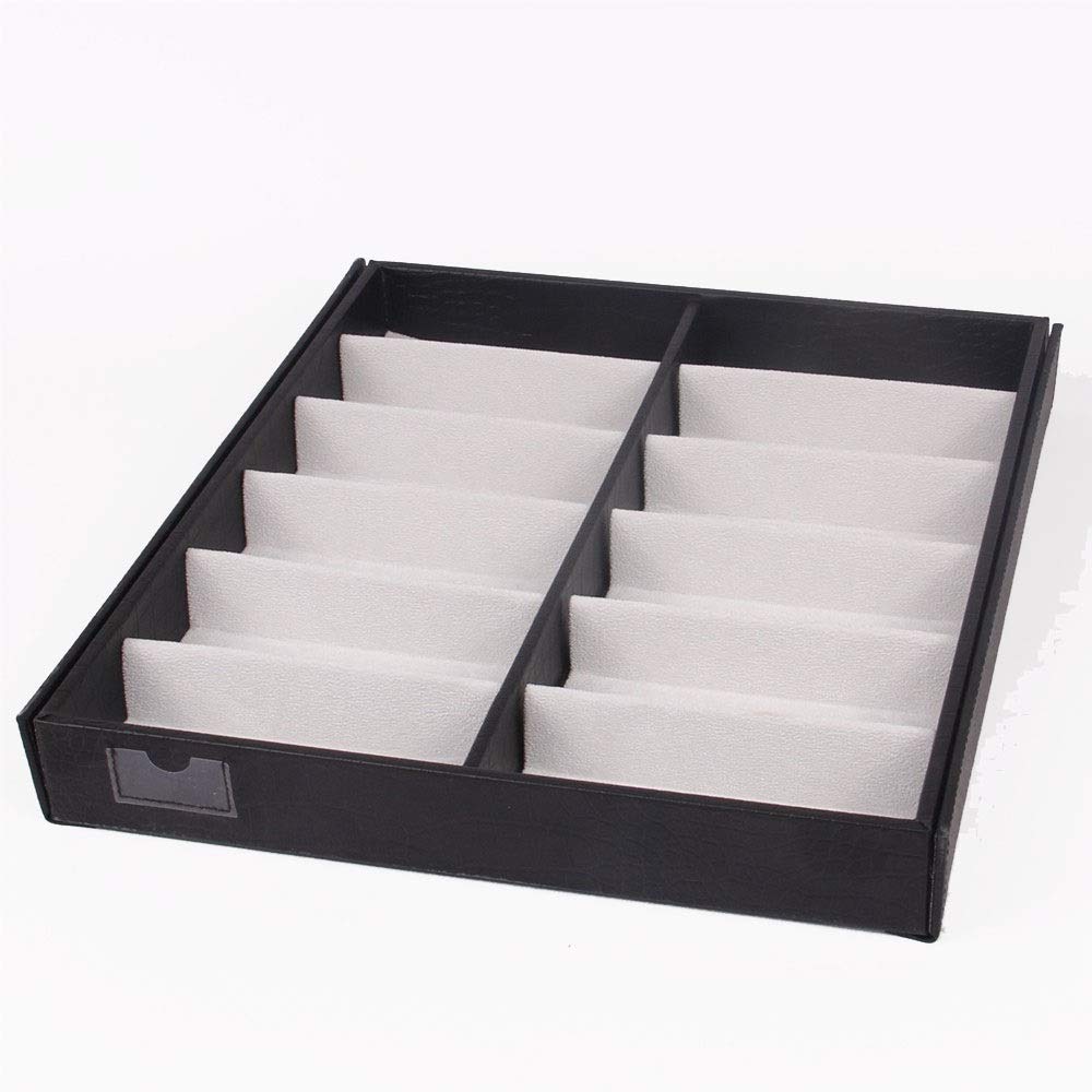 Boîtier organisateur de lunettes et support d'affichage pour collectionneurs