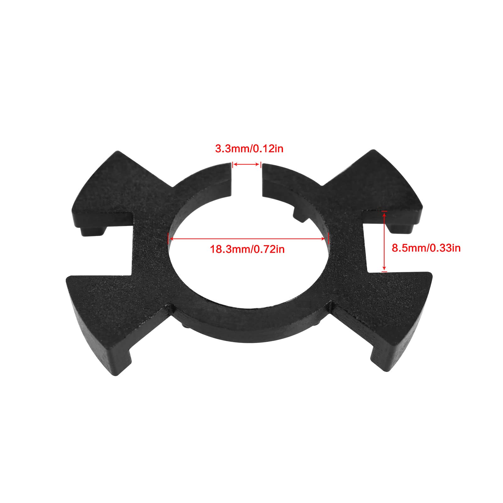 Bediffer Adattatori Per Presa Faro H1 – Supporto Universale Per CR-V, Prelude, RL, TSX – Sostitutivo 33116-SD4-961