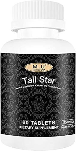 Tall Star - Top Star - Maximizador de crecimiento de altura mágica, píldoras más altas, suplemento de salud para adolescentes, niños y adultos, más
