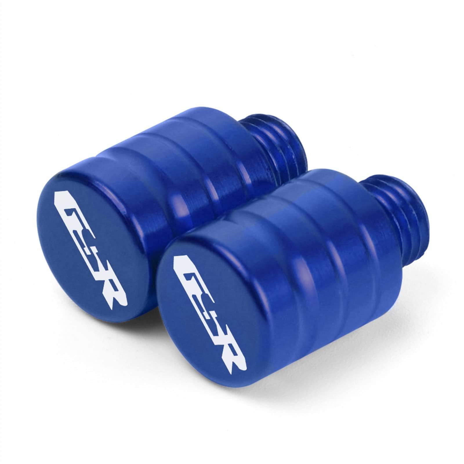 FIGULI Motorbike mirror plugs For SUZUKI GSR750 GSR600 GSR400 GSR 400 600 750 Gsr M8 M10 Motorcycle Mirror Hole CNC Blanking Plugs Screws(Blue 8mm)