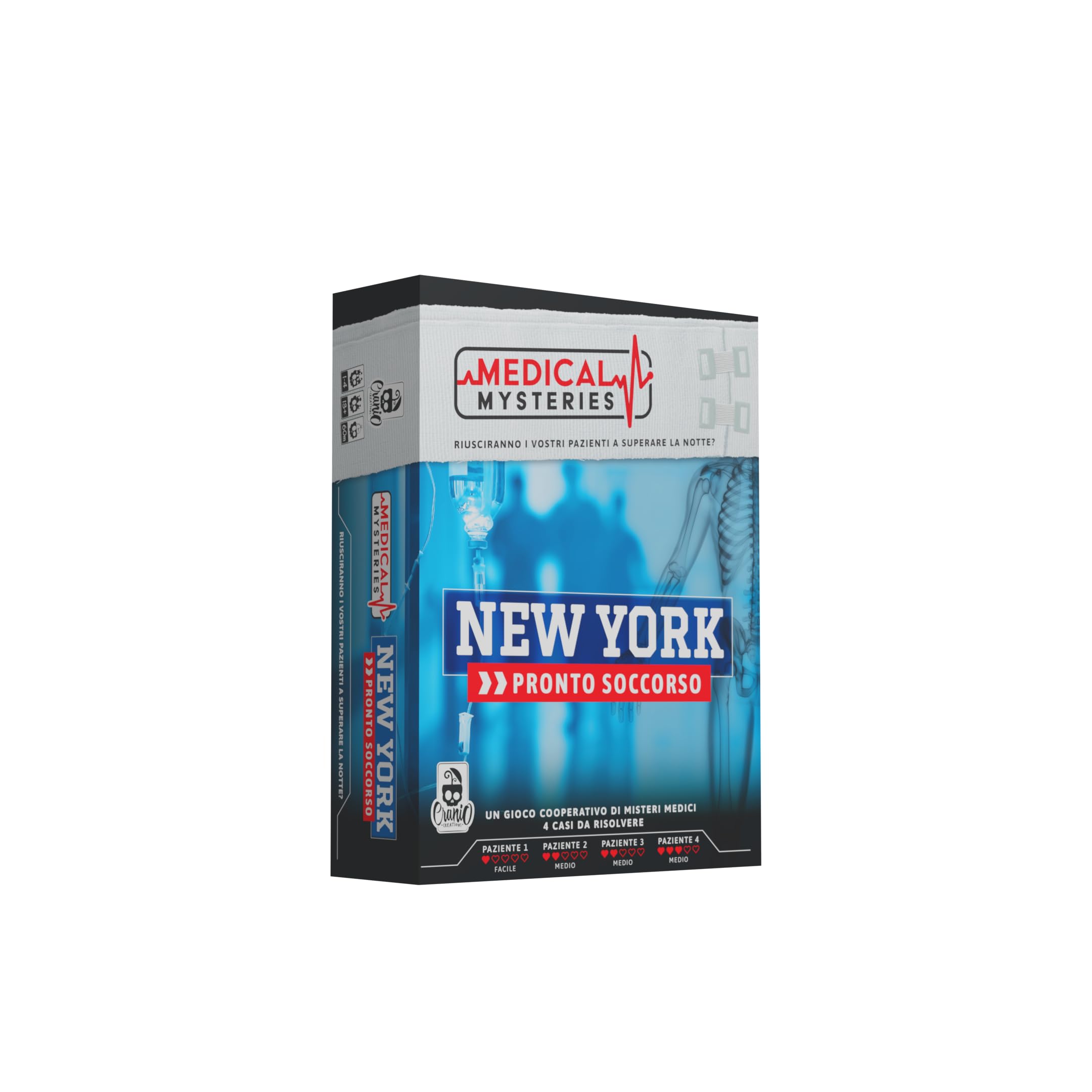 Cranio Creations - Medical Mysteries New York, First Aid, Faces Medical Mysteries and Saves Patient Life, Italian Edition