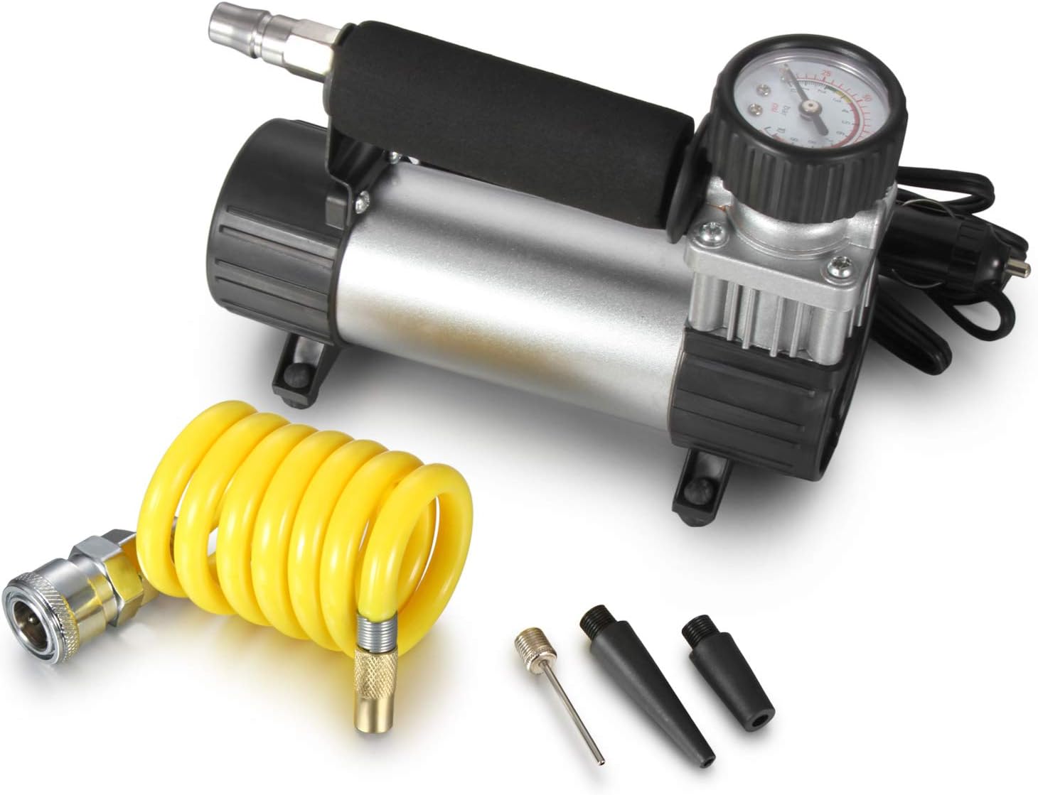 Dromedary Portable Air Compressor Electric Auto Car Tire Inflator Pump with Storage Box 12v 35L/Min
