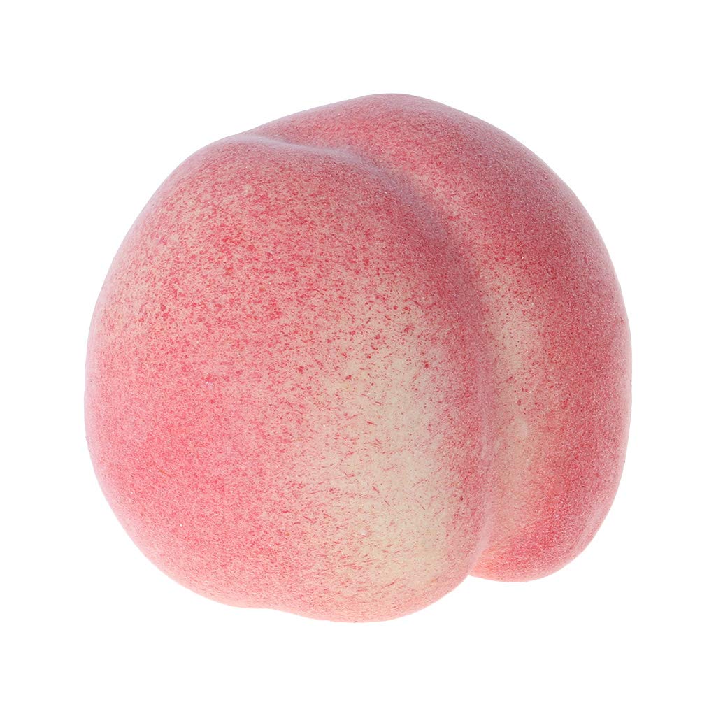 Maxtonser Realistic Artificial Peach Fake Fruit Display Decorative Food C