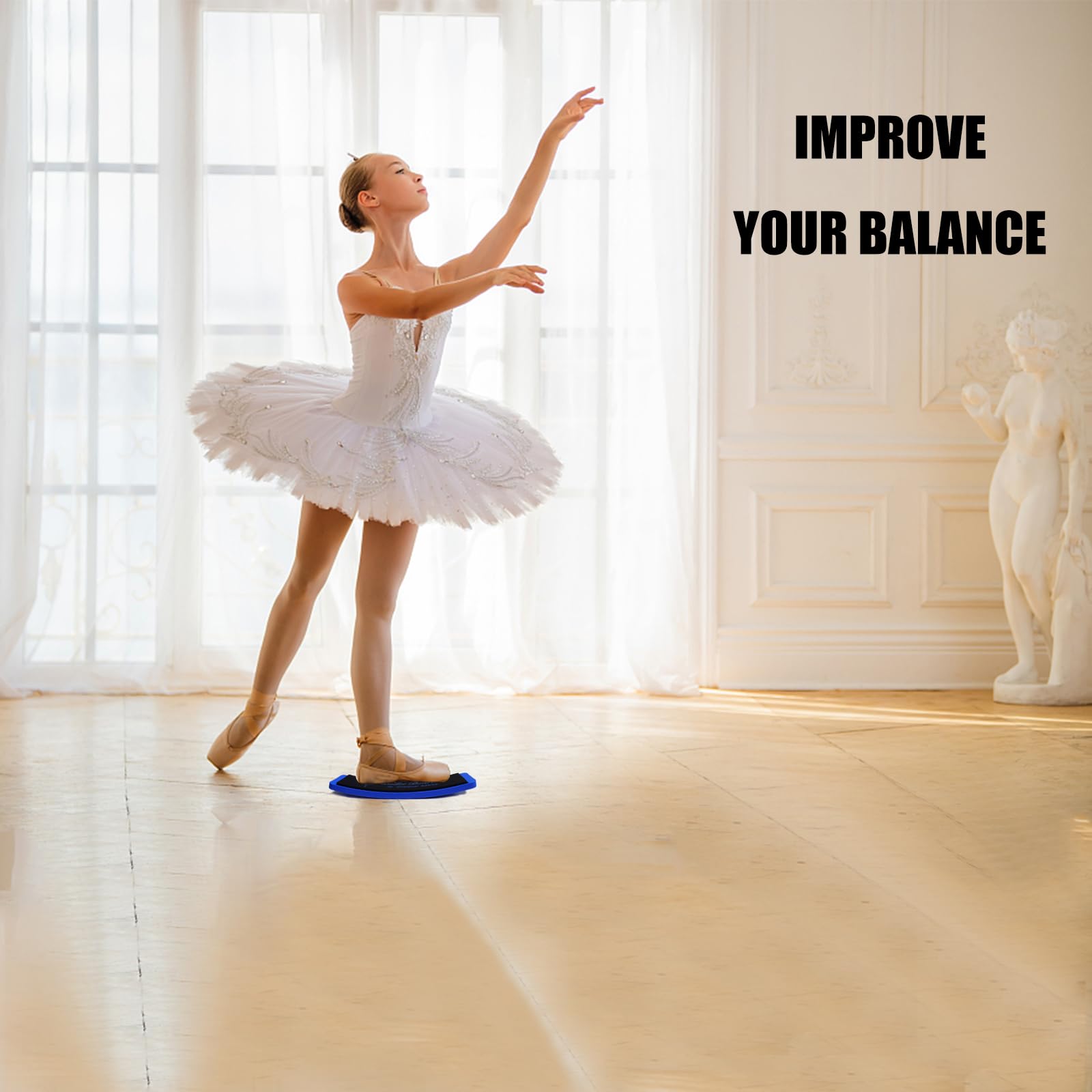 Planches Tournantes TTolbi Pour Danseurs : Planche Tournante De Ballet Et Patinage Artistique Sur Glace Spinner Planche